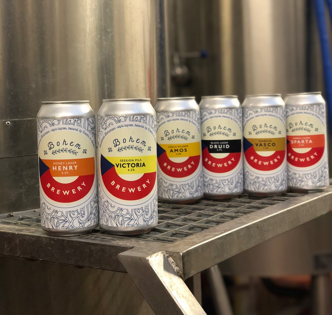 bohem brewery expanded can range
